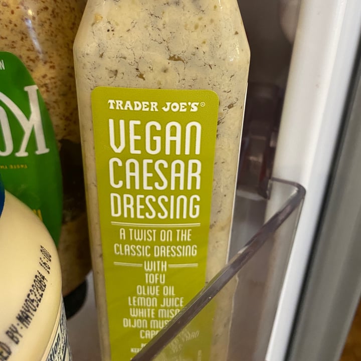 photo of Trader Joe's Vegan Caesar Dressing shared by @isabellaferri on  12 Mar 2022 - review