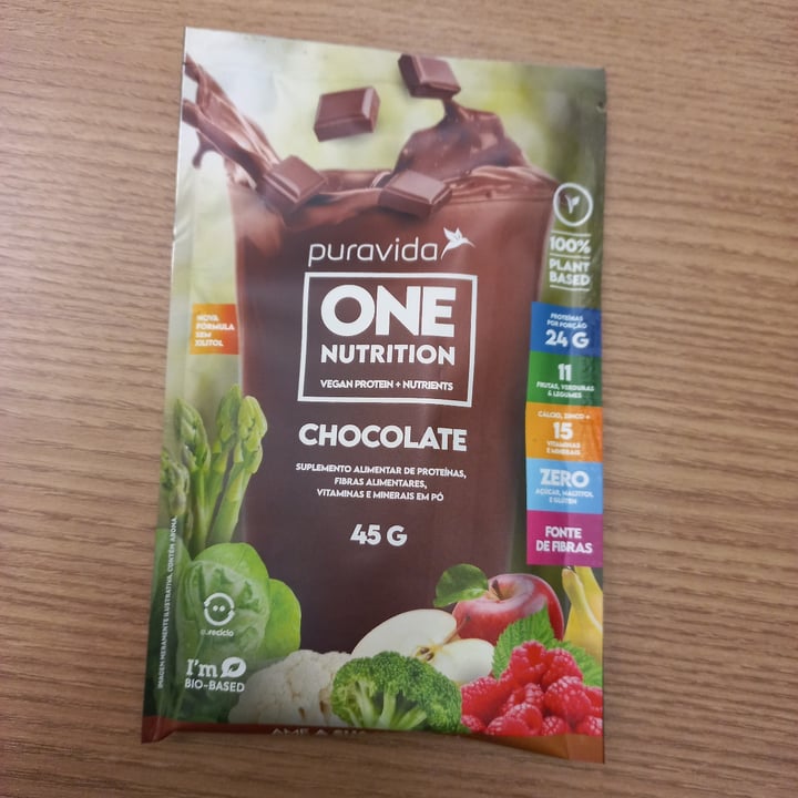 review photo of Puravida Proteína One Nutrition Chocolate 450gr shared by @pattyedwige on 14 Oct 2022 - review