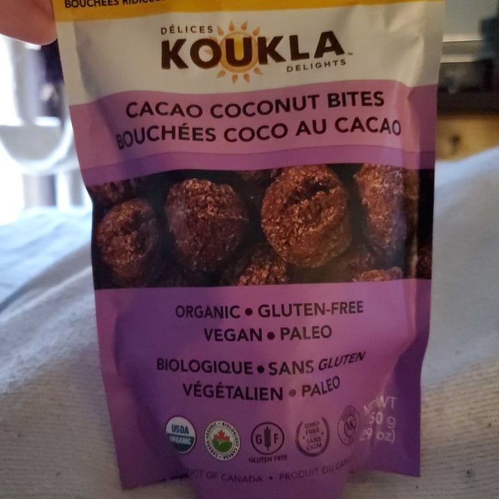 photo of Koukla Delights Bocadillos de coco y cacao shared by @marij on  28 Mar 2021 - review
