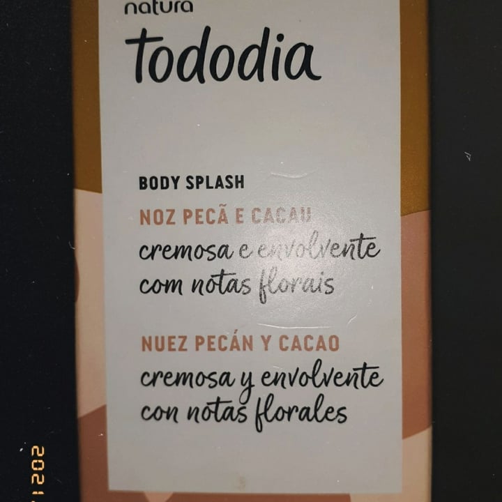 photo of Body splash Natura Tododia shared by @kaluz on  13 Dec 2021 - review