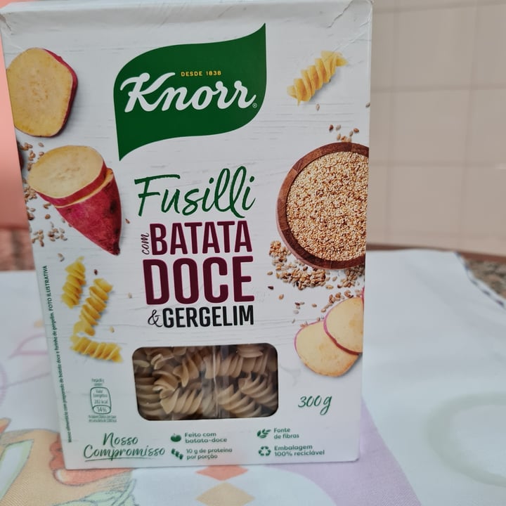 photo of Knorr Fusilli com batata doce e gergelim shared by @rocarvalho61 on  12 Jun 2022 - review
