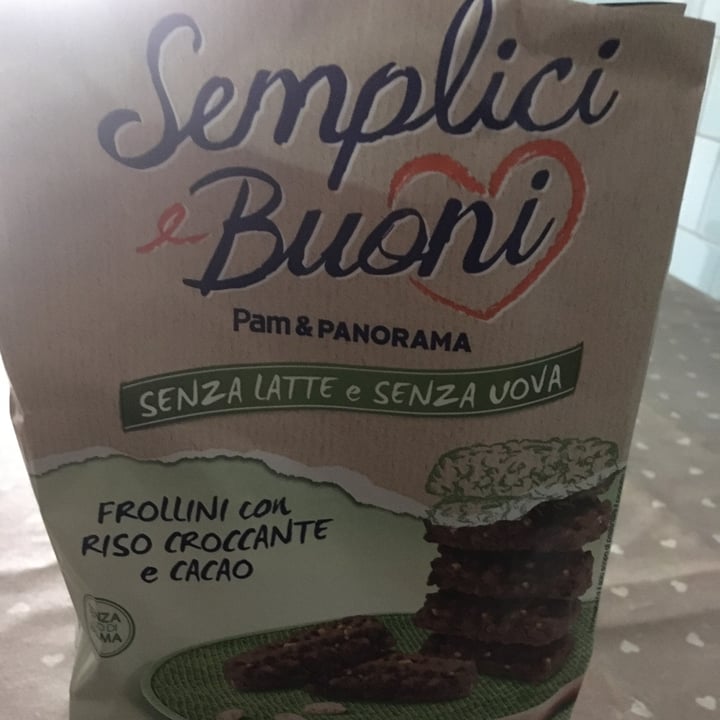 photo of Pam & PANORAMA Frollini con riso croccante e cacao shared by @raffaelemaiolini on  11 May 2021 - review