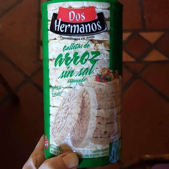 photo of Dos hermanos Galletas De Arroz Sin Sal shared by @ines1989 on  18 Jan 2021 - review