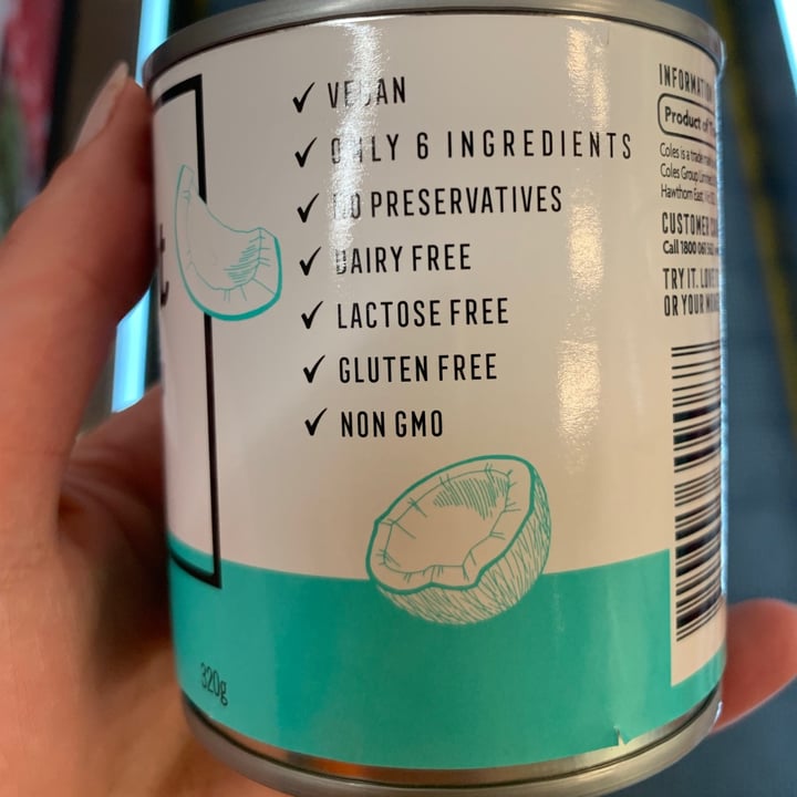 photo of Coles Sweetened Coconut Condensed Milk shared by @naomimk on  12 Jul 2021 - review