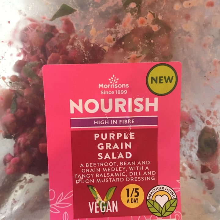 photo of Morrisons Purple Grain Salad shared by @jmae on  23 Feb 2021 - review