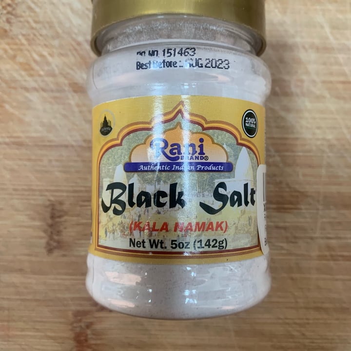 photo of Rani Brand (Authentic Indian Products) Black Salt (Kala Namak) shared by @piojia on  14 Apr 2022 - review