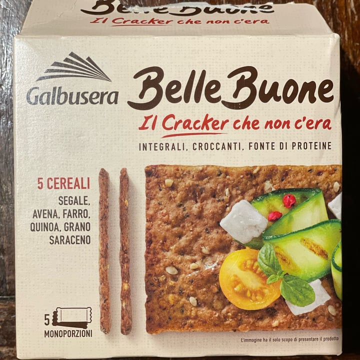 photo of Galbusera Belle Buone -il Cracker Che Non C’era 5 Cereali  shared by @pallino on  25 Jul 2022 - review