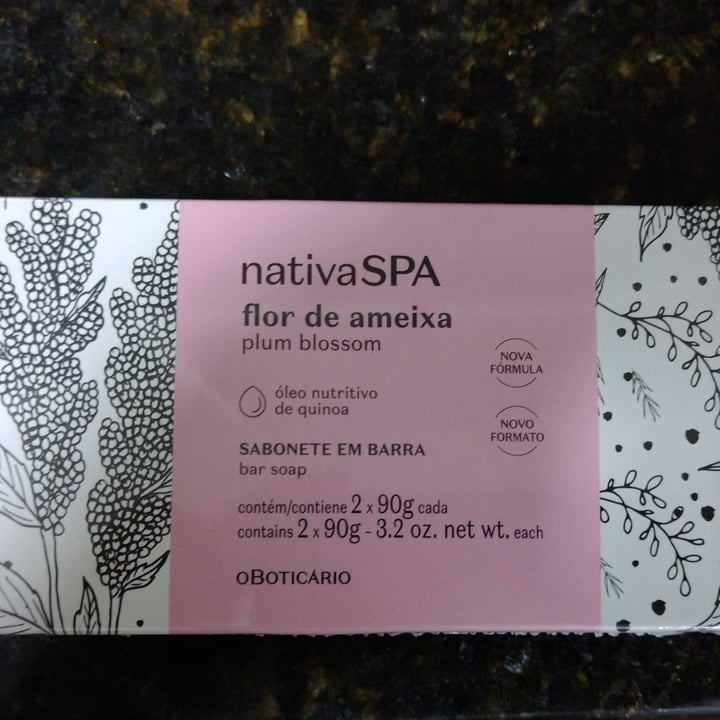 photo of O Boticário Sabonete Nativa Spa Ameixa, Flor De Ameixa & Ameixa Negra shared by @taysi on  10 May 2022 - review