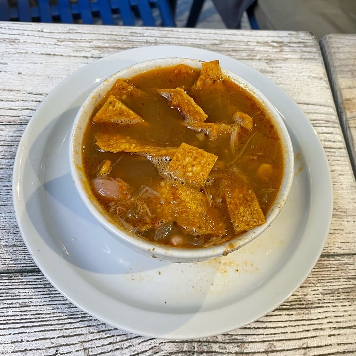 photo of Innocent Yesterday Chick’n tortilla soup shared by @veganfoodcrazy on  09 Nov 2022 - review