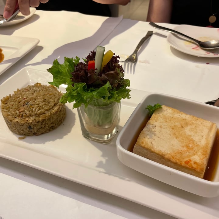 photo of SUFOOD Singapore Pan Fried Tofu With Toona Rice shared by @applepancakes on  21 Jul 2021 - review
