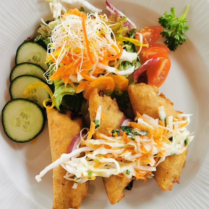 review photo of Agave Mushroom empanada shared by @cookienutsvegan on 10 Sep 2021 - review