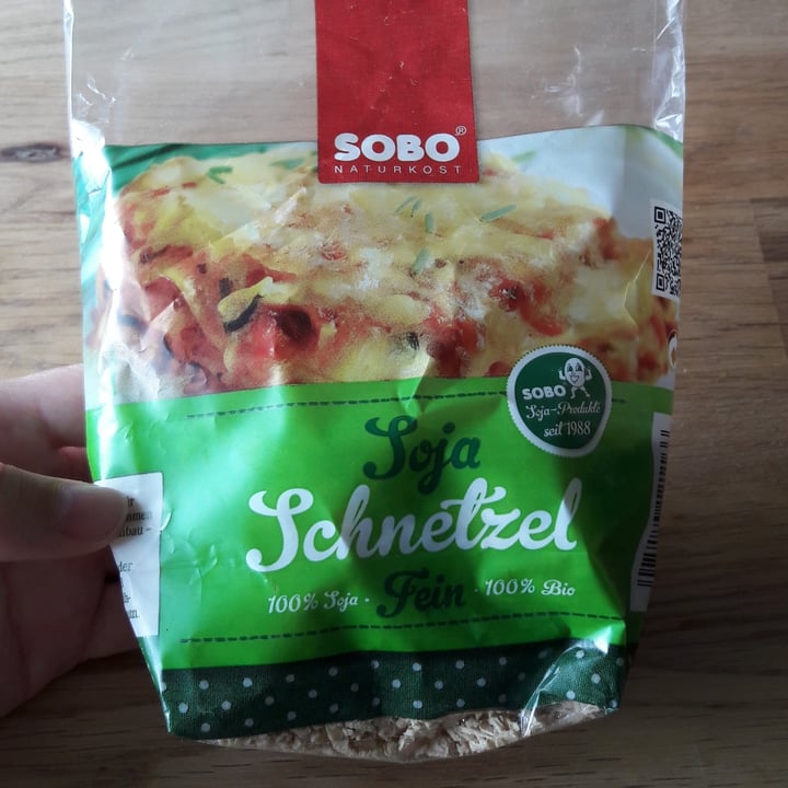 photo of SOBO Naturkost Soja Schnetzel fein shared by @zebralara on  24 Aug 2020 - review