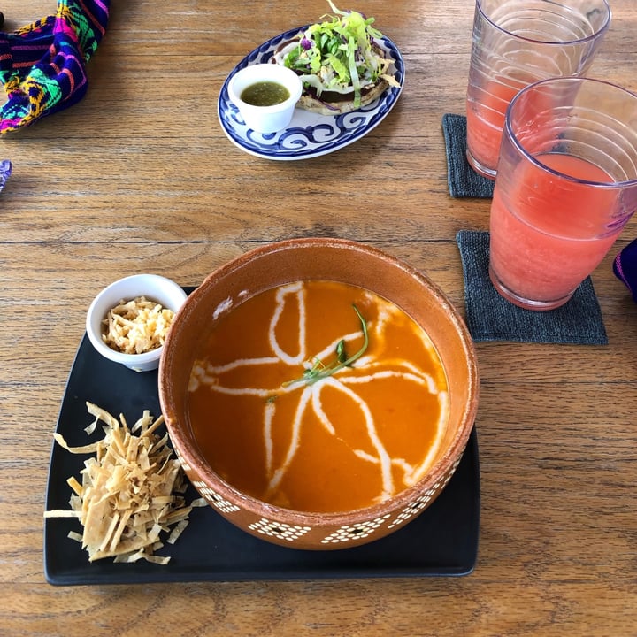 photo of Plantivoros Sopa De Tortilla shared by @izaskunquilez on  07 Sep 2021 - review