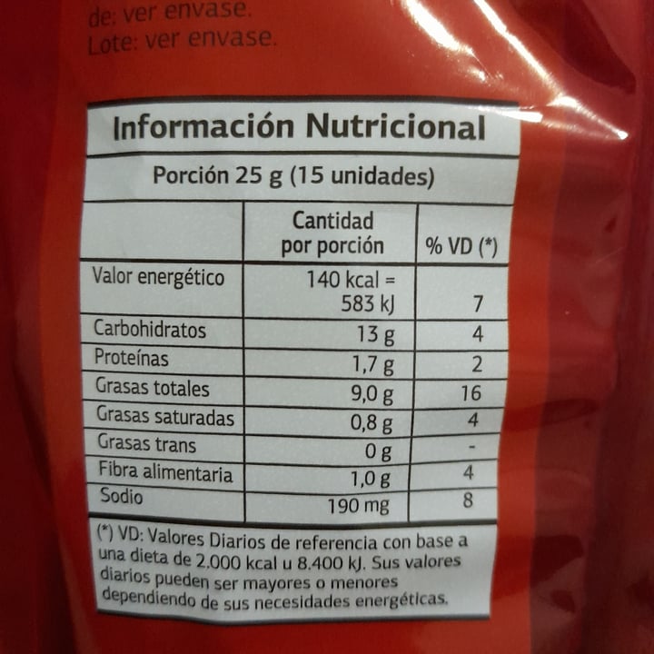 photo of Dia% Papas Fritas Sabor Jamón shared by @orianabanegas on  01 Mar 2022 - review