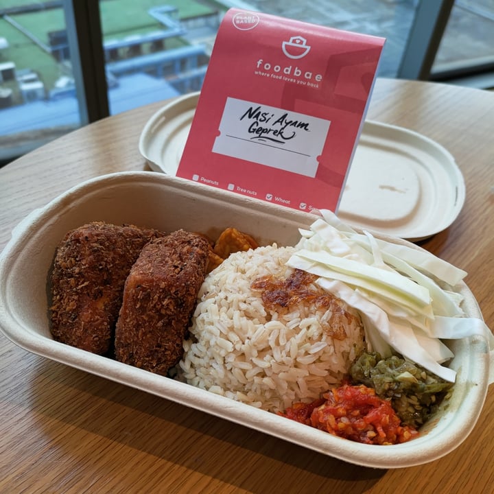 photo of The Vegan Place (Hartamas) Nasi Ayam Geprek shared by @stevenneoh on  13 May 2021 - review