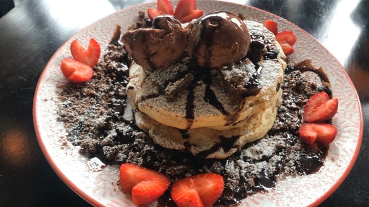 photo of Lisica Cafe Chocolate Pancakes shared by @abicado on  16 Jan 2020 - review