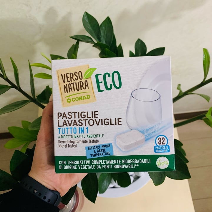 review photo of Verso Natura Eco Conad Pastiglie Lavastoviglie Tutto In 1 shared by @bibiguigui on 16 Mar 2022 - review