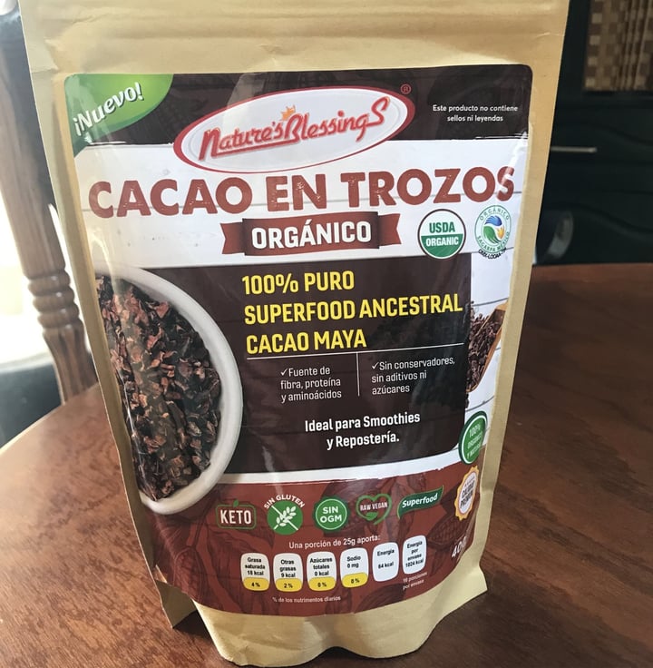 photo of natures blessings Cacao En Trozo shared by @bedid on  15 Jul 2021 - review