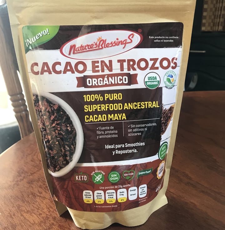 review photo of natures blessings Cacao En Trozo shared by @bedid on 15 Jul 2021 - review