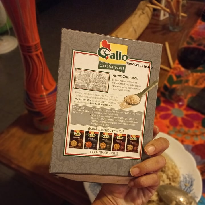 review photo of Gallo Arroz Carnaroli shared by @lulitaranieri on 23 Apr 2022 - review