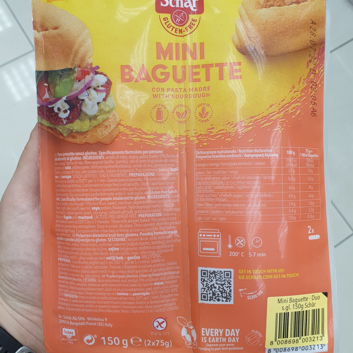 Schär, Mini Baguette