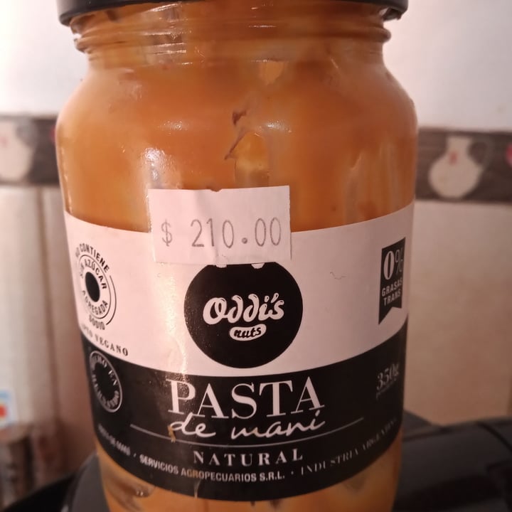 photo of Oddi’s nuts Pasta De Maní shared by @libertad on  14 Apr 2021 - review