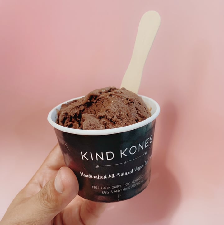 photo of Kind Kones Chocolate Sorbet shared by @goodvibesonly on  22 Apr 2019 - review