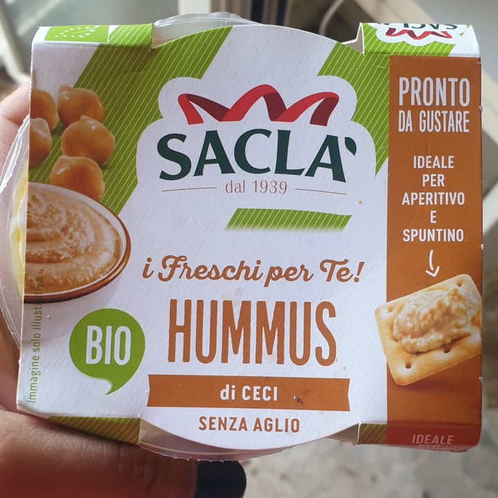 review photo of Sacla Hummus di ceci senza aglio shared by @marti91 on 02 Oct 2022 - review