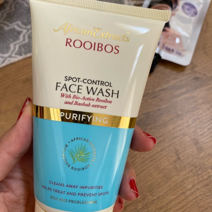 photo of African Extracts Rooibos Spot Control Face Wash shared by @johaneberry on  23 Jan 2022 - review
