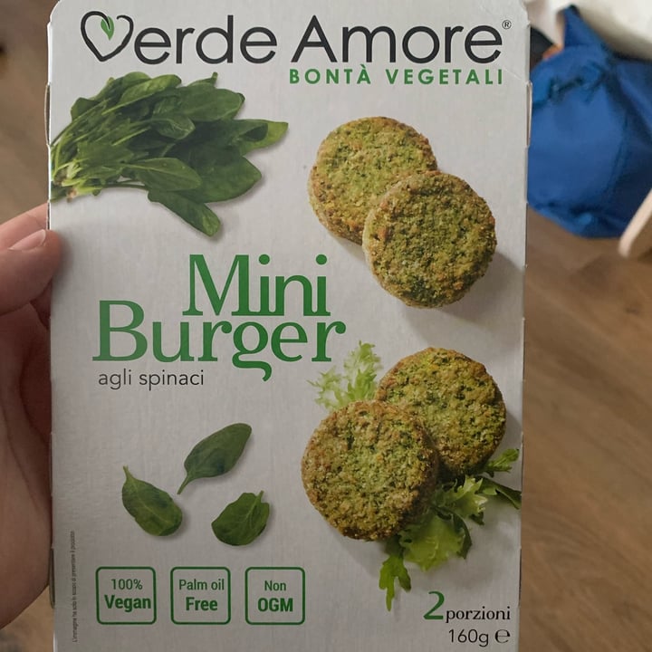 review photo of Verde Amore Mini Burger Agli Spinaci shared by @gineffe on 18 May 2022 - review