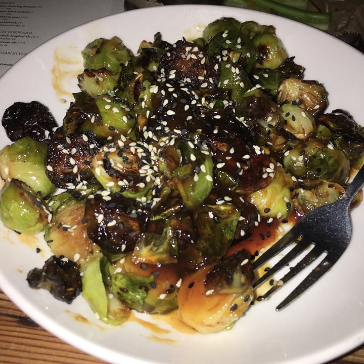 photo of The Beer Plant Siracha Glazed Brussels Sprouts shared by @atwilley on  13 Sep 2020 - review