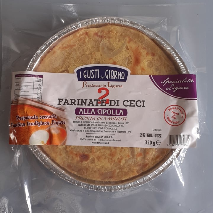 review photo of Zena group Farinata di ceci alla cipolla shared by @marinaemma on 19 May 2022 - review