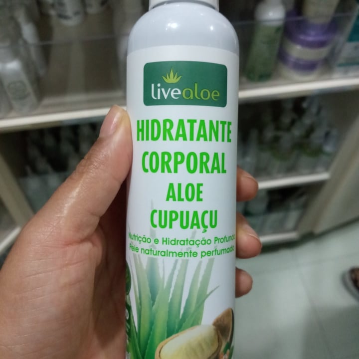 review photo of Livealoe Hidratante Corporal Aloe Cupuaçu shared by @tasica84 on 06 May 2022 - review