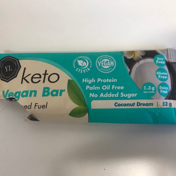photo of Youthful Living Keto Bar Coconut Dream shared by @sarahjeggle on  20 Aug 2021 - review