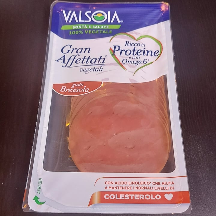 photo of Valsoia Gran Affettati Vegetali Gusto Bresaola shared by @lorenzorossi on  16 May 2022 - review