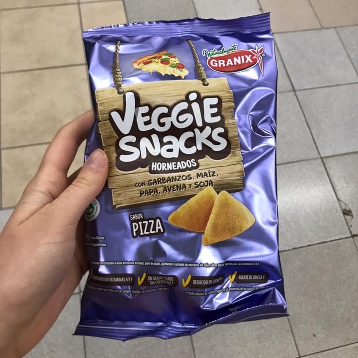 review photo of Granix Veggie Snacks sabor Pizza shared by @fede71 on 04 Oct 2020 - review