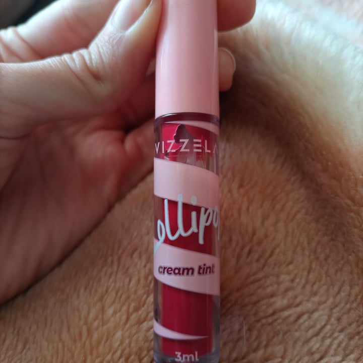 photo of Vizzela Cosméticos Lip Tint LolliPop - Cream Tint shared by @sahvieira on  22 May 2022 - review