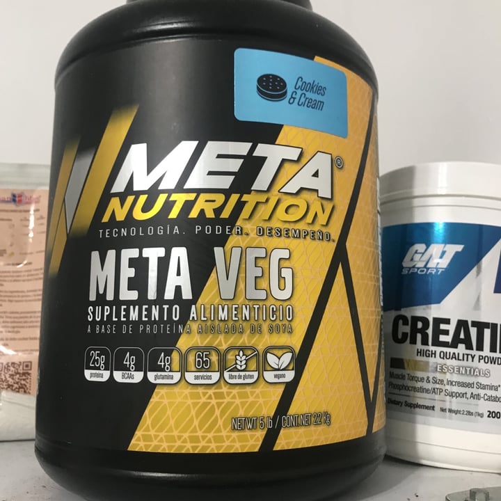 photo of Meta-Nutrition Meta Veg Proteína Aislada de Soya shared by @albiselena on  04 Jun 2021 - review