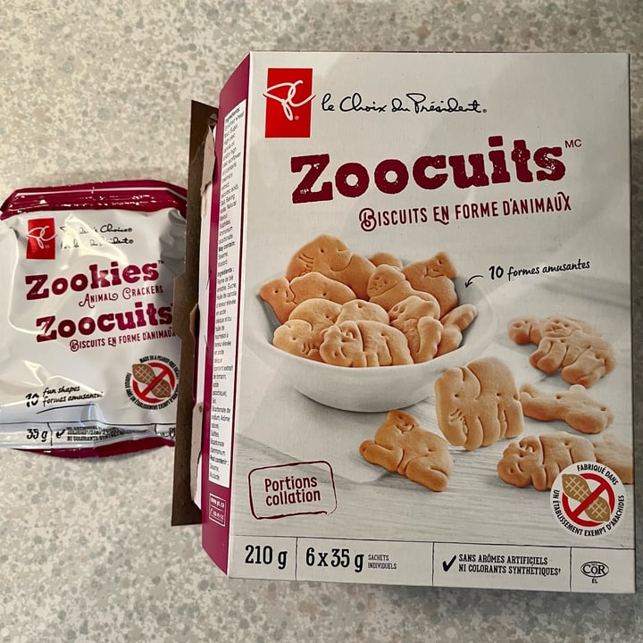 photo of PC President’s Choice Zookies animal crackers shared by @elisaz on  24 Mar 2022 - review