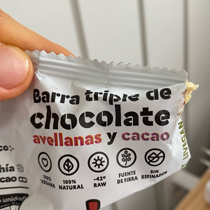 photo of Rebel Nuts Barra triple de chocolate: avellanas y cacao shared by @inespressable on  04 Jan 2022 - review