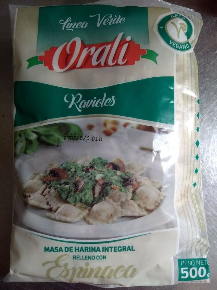 photo of Orali Ravioles de Espinaca shared by @candelasoto on  14 Jan 2020 - review