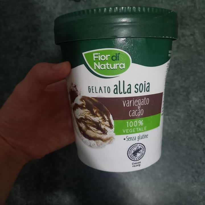 review photo of Fior di Natura Gelato Alla Soia Variegato Cacao shared by @pastaelenticchia on 28 Jul 2022 - review