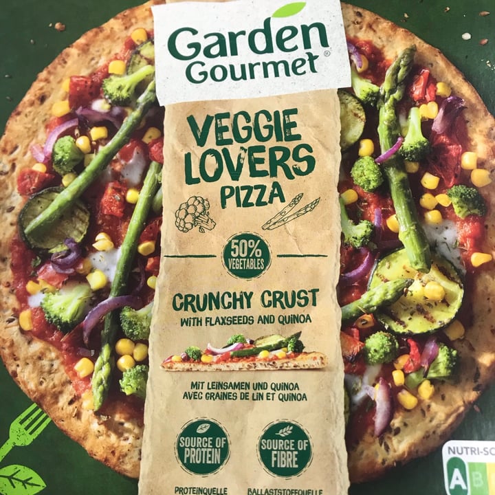 photo of Garden Gourmet Veggie Lovers Pizza shared by @soninfinity on  30 Apr 2021 - review