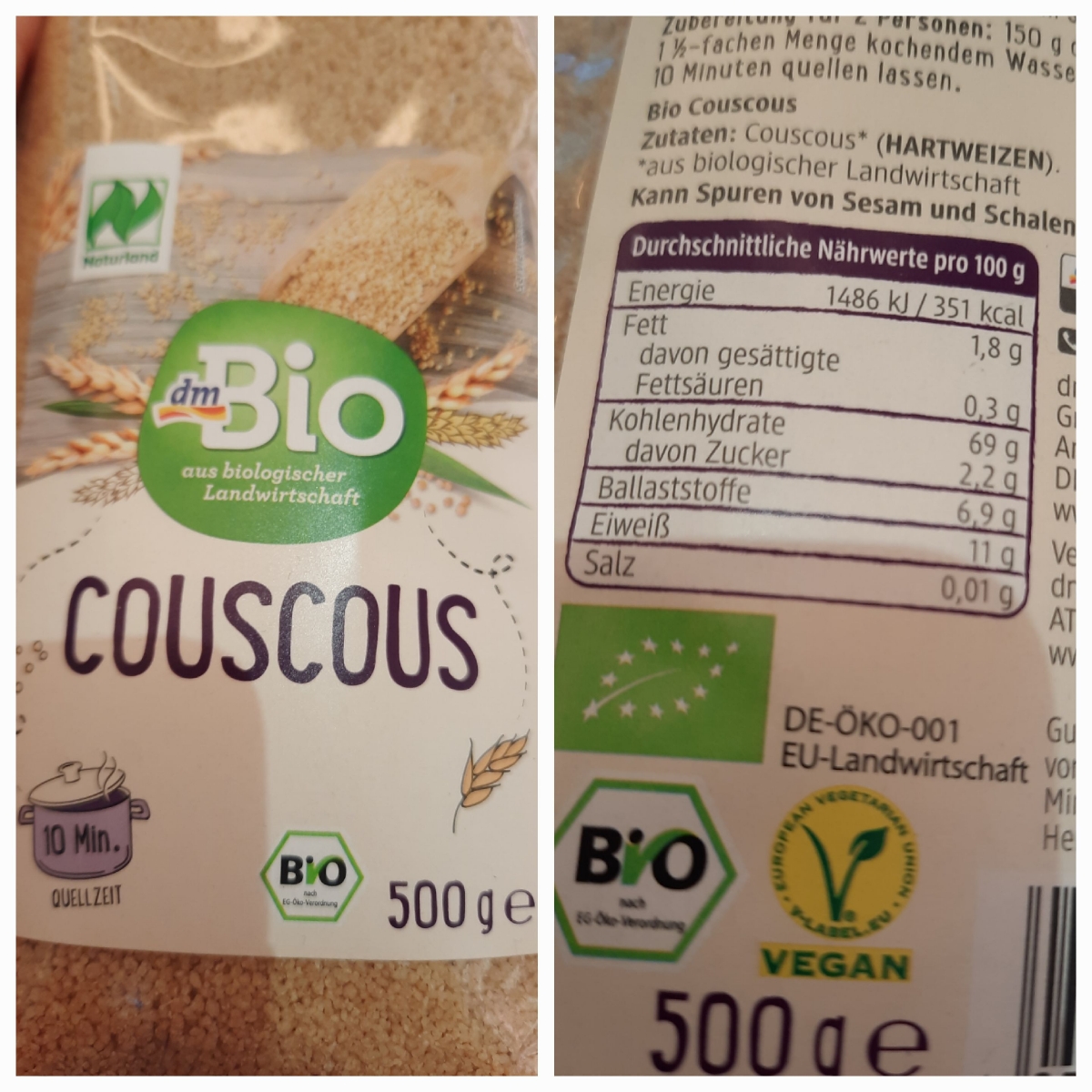 dmBio Couscous Reviews abillion