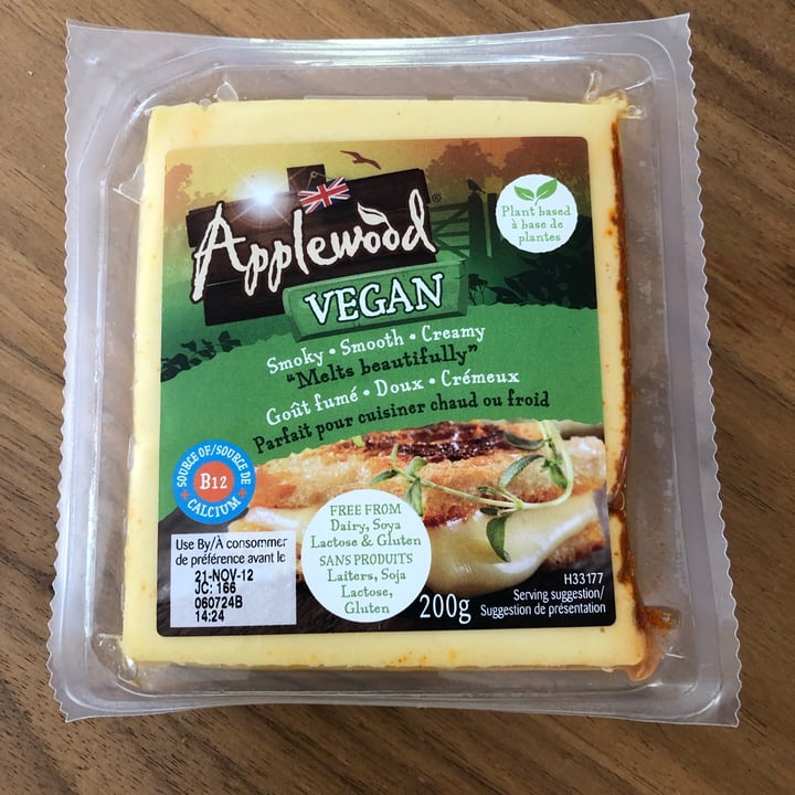 photo of Applewood Applewood Vegan Smoky Cheese Alternative  shared by @jainnaba on  18 Aug 2021 - review