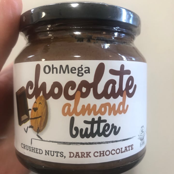 photo of OhMega Chocolate almond butter shared by @marissageorge on  07 Nov 2020 - review