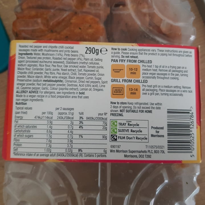 review photo of Morrisons Little smokies shared by @immy on 01 Jun 2021 - review