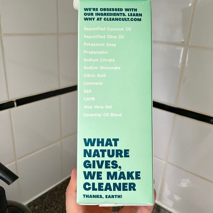 review photo of Cleancult Liquid Dish Soap Refill - Blue Sage shared by @aqualing on 07 Jul 2021 - review