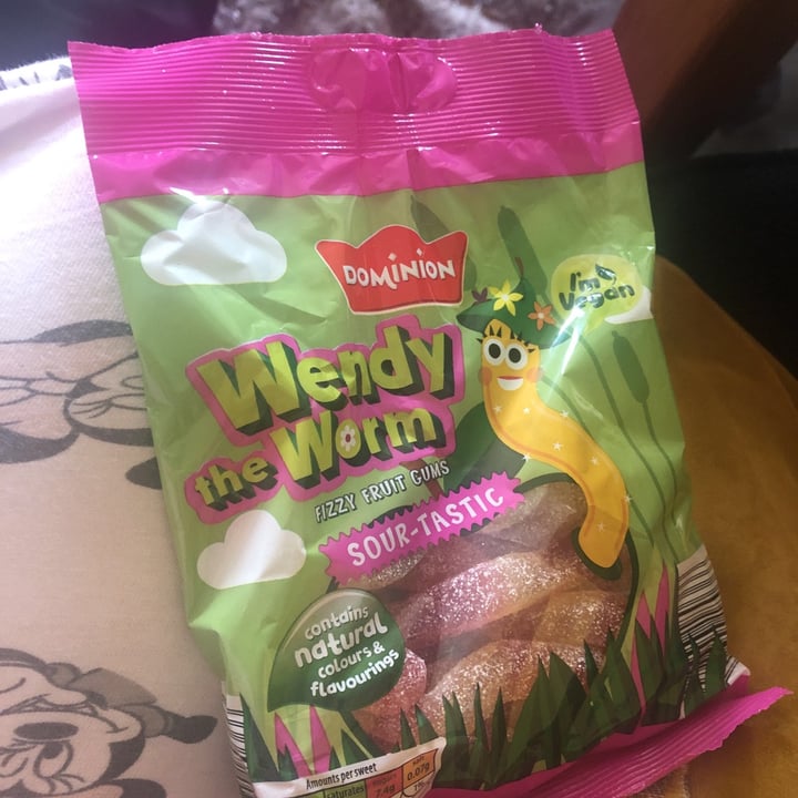 photo of Dominion Veggie Wendy the Worm shared by @niamhemma on  07 Jul 2021 - review