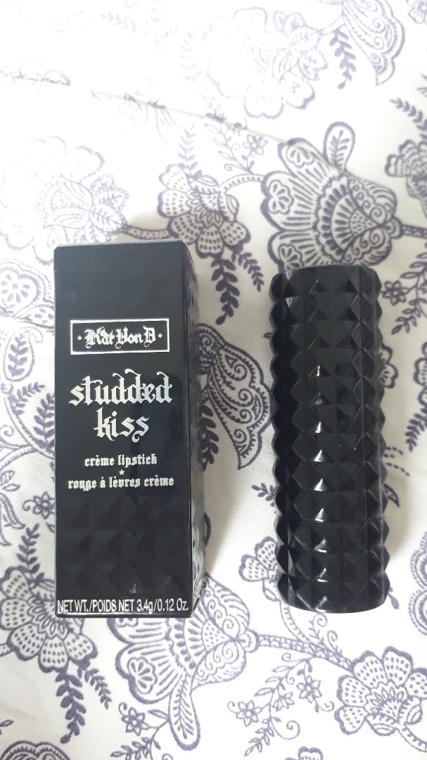 photo of KVD Beauty Studded kiss creme lipstick - double dare shared by @danyhorn on  18 Dec 2019 - review